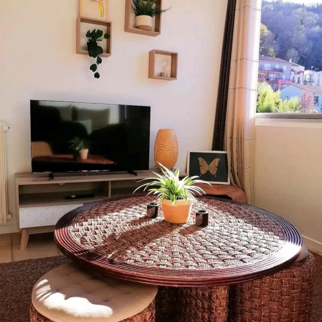 Apartmán F2 Lumineux Avec Vue- Puy-De-Dome A 10 Min - Parking Gratuit Royat Francie